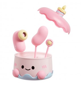 Ankni - Sweet Heart Party Suction Vibrator (Smart APP Model - Chargeable)